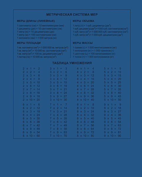 Тетрадь 12 л. кл. "NEWtone PASTEL Чернильное небо "Premium" Класс "A" 80гр/кв.м  скругл.углы