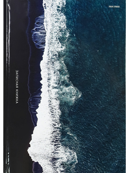 Записная книга А4 80 л. "НА БЕРЕГУ ОКЕАНА" перепл. 7БЦ, глянц.ламинация