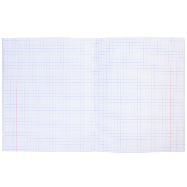 Тетрадь 48 листов в клетку Обл. Бумвинил METALLIC тиснение CROCO Синий 60-65г/кв.м на скобе 