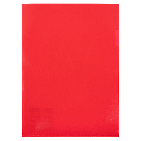 Папка - уголок A4 "Expert Complete" Premier 180 мкм волокно красный new EC21030004