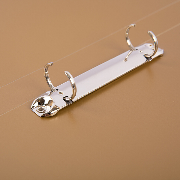 Папка 2 кольца 25 мм А4 "Expert Complete" PRISMA 700 мкм эффект 3D d - 20 мм золотой new EC211300128