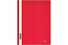 Скоросшиватель А4 с верх. прозр. листом, 140/180 мкм, красный, Стамм