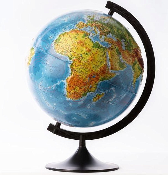 Глобус Физический Рельефный 320 мм. Классик