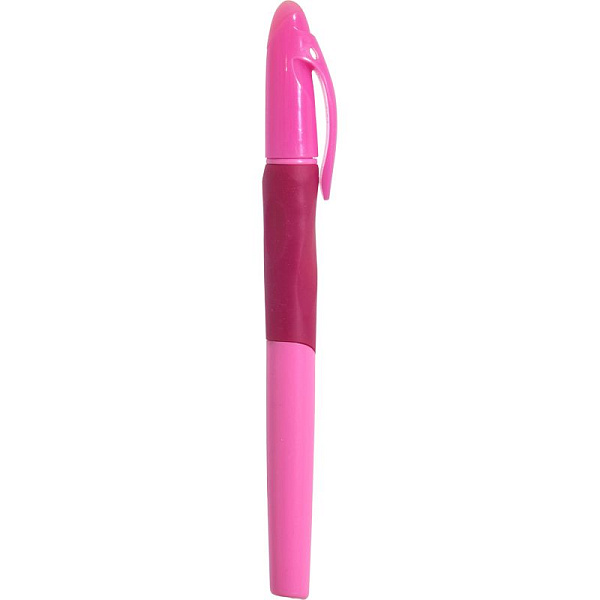 Ручка гелевая 0,7 мм стираемая deVENTE.Study Pen. СИНЯЯ д/ЛЕВШЕЙ, с ластиком 