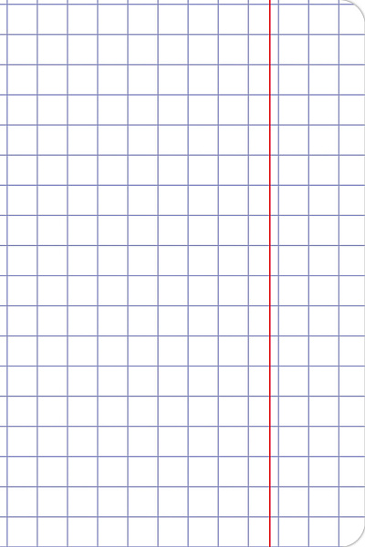Тетрадь 12 листов в крупную клетку "Панда-Тетрадь"- "Premium" А5 Класс "A" 80г/кв.м на скобе скругл.углы