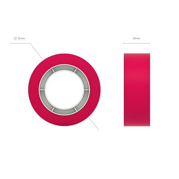 Набор из 3 клейких лент ErichKrause Highlighter, 18ммх20м (в пленке)