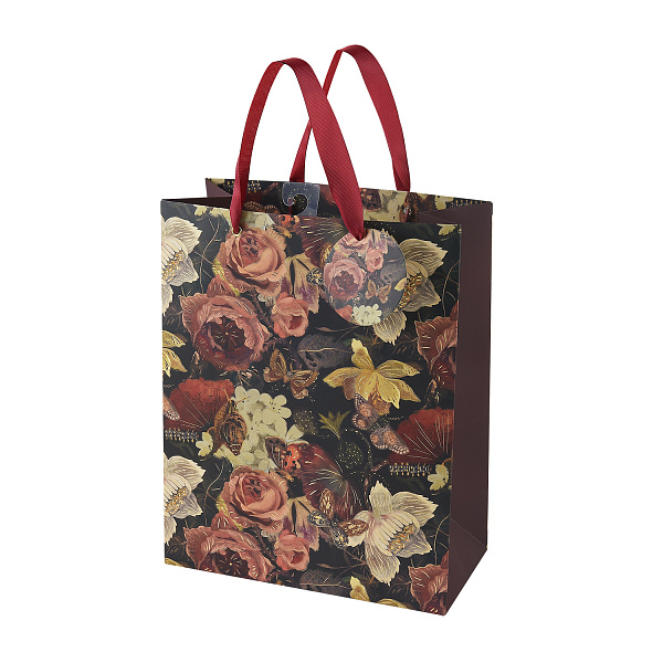 Пакет подарочный PREMIUM "LUSH BOUQUET", L, 26 x 32.4 x 13 см