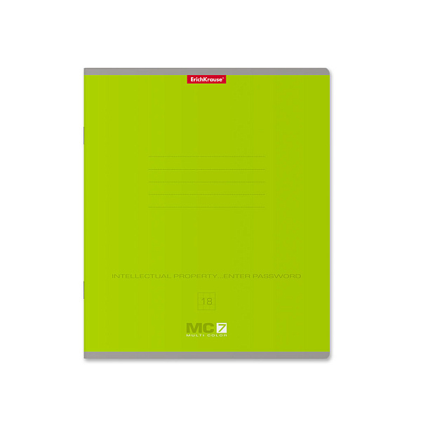 Тетрадь 18 листов в клетку "MC-7" ассорти, _MIX-PACK ErichKrause®