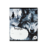Тетрадь 18 листов в линию "Timber Wolf" ErichKrause (в плёнке по 10 шт.)_MIX-PACK