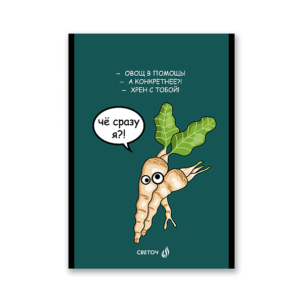 Блокнот А5 48 л. кл. "В лунном свете" на скобе,   01735 "Светоч"