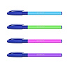 Ручка шариковая ErichKrause U-109 Stick&Grip Neon 1.0, Ultra Glide Technology, СИНЯЯ (в коробке по 50 шт.)