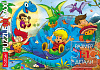 ПАЗЛЫ 30 эл. А4 290х210мм  MAXI -Приключения с Дино-