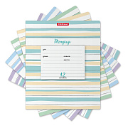 Тетрадь 12 л. лин. "Optima Lines" ассорти, MIX-PACK ErichKrause® 