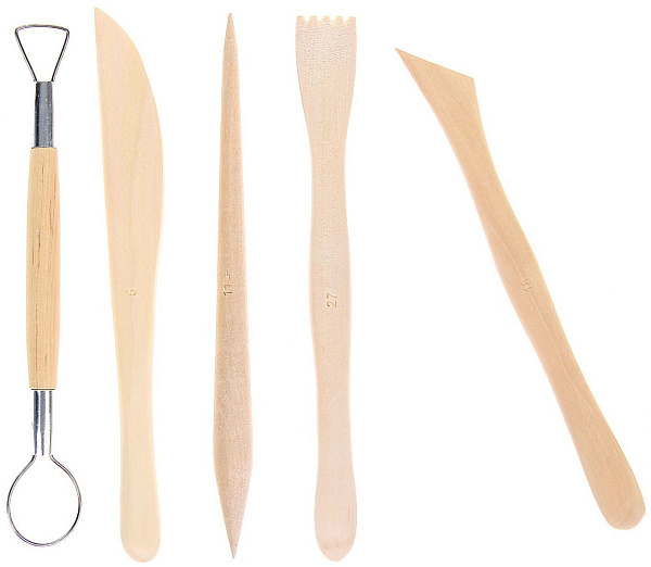 Набор инструментов для лепки 5 предметов