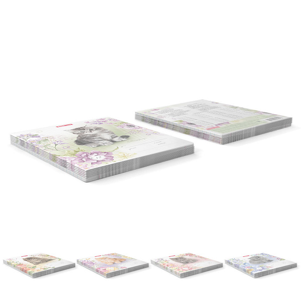 Тетрадь 12 л. кл. "Мурзики" ErichKrause (в плёнке по 10 шт.)