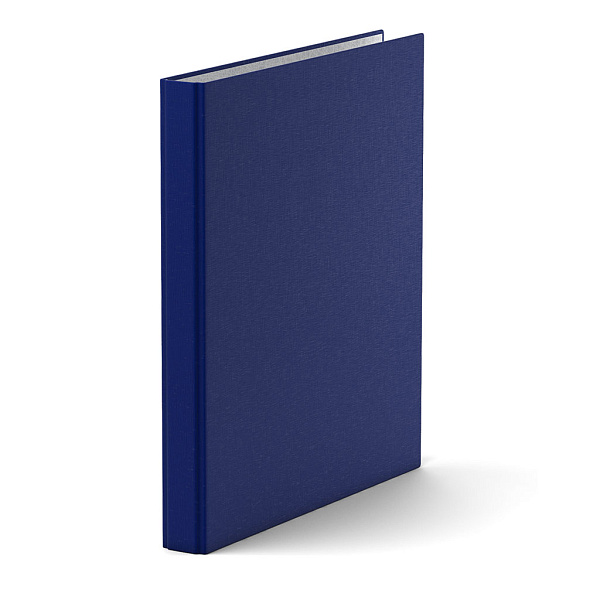 Папка на 2 кольца 35 мм ErichKrause, Standard, А4, синий (КАРТОН)