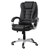 Кресло офисное BRABIX "Comfort MS-003", 6 массажных модулей, экокожа, черное