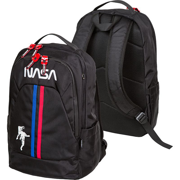 Рюкзак подростковый "deVENTE. NASA" 44x31x20 см (19 л) 650 г, текстильный, 1 отделение на молнии ,вентил.спинка,уплт лямки 