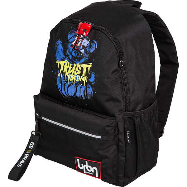 Рюкзак "deVENTE. Trust the Bear" подростковый 44x31x20 см (19 л) 650 г, текстильный, уплотненная спинка и лямки