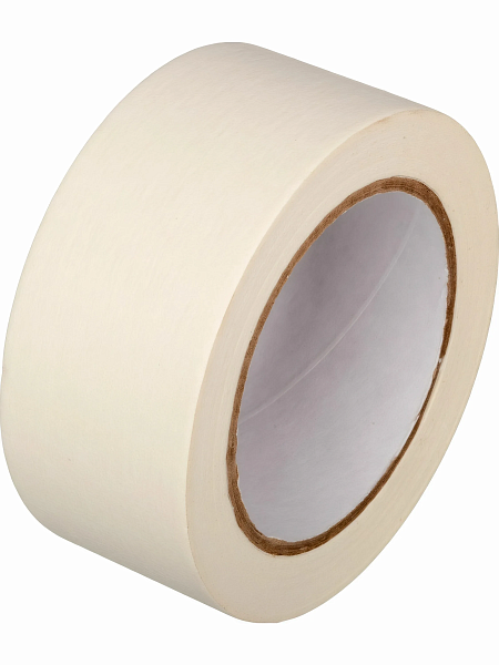 Лента малярная, самоклеящаяся, бумажная основа, 50мм*27м INDEX  (спайка 6шт)