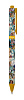 Ручка шариковая автомат 0,38 мм "FAUNA" СИНЯЯ