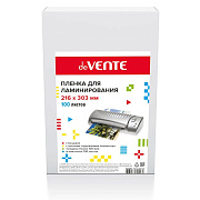 Пленка для ламинирования А4, 100 мкн, 100 шт. "deVENTE" 