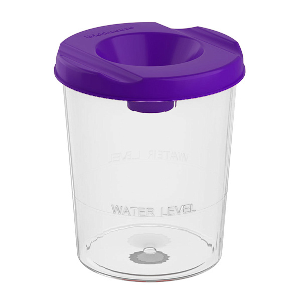 Стакан непроливайка ErichKrause Vivid, фиолетовый