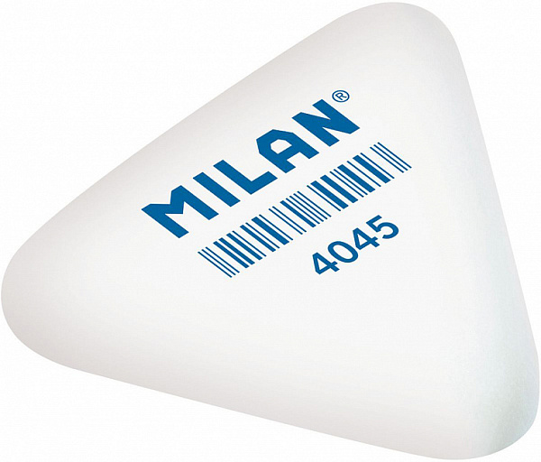 Ластик Milan "4045", треугольный, синтетический каучук, 39*34*9 мм 