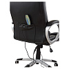 Кресло офисное BRABIX "Comfort MS-003", 6 массажных модулей, экокожа, черное