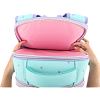 Рюкзак "deVENTE. Junior. Little Rabbit" школьный жесткий 35x27x13 см (14 л) вес 800 г, плотный износостойкий полиэстер с водоотталкивающей пропиткой, 2 просторных отделения на молнии (одно отделение с разделителями для учебников и органайзером, друго