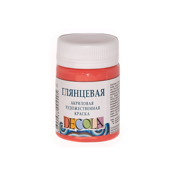 Акрил 50 мл глянц. Декола Коралловая 