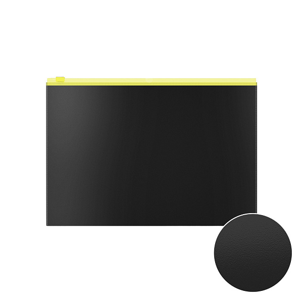 Папка на молнии А4 Zip-пакет ErichKrause® Matt Accent, ассорти 