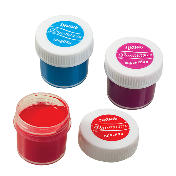 Гуашь 9 цветов по 15 мл. "Фантазия"