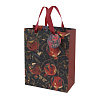 Пакет подарочный PREMIUM "FLORA.ГРАНАТ", L, 26 x 32.4 x 13 см