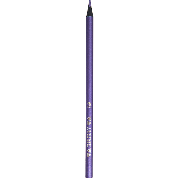 Карандаши 12 цв. "deVENTE. Triolino Ultra 4М. Metallic" 4М, д/рис. на черной бумаге, 3М, D грифеля 3 мм, трёхгранный корпус тонированный в черный цвет, покраска корпуса в цвет грифеля, в картонной коробке