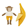Набор для шитья "Miadolla" Обезьянка в банане,21см,14+