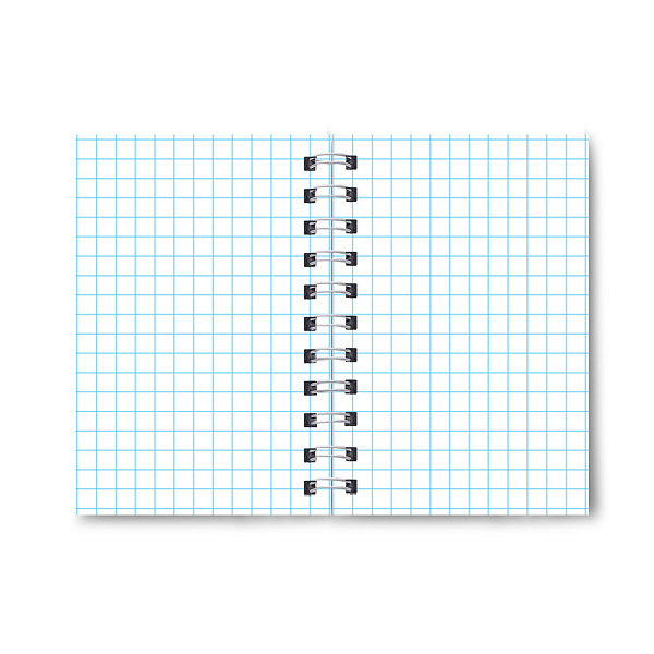 Записная книжка A6 120 л. кл. на гребне "Муркоша" 01183  "Светоч"