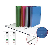 Папка на 4 кольцах 35 мм ErichKrause, Work inside, синяя