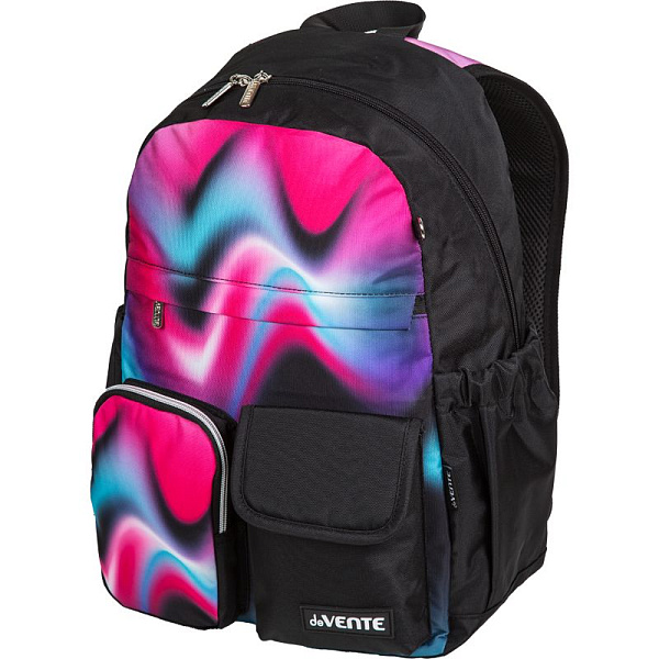 Рюкзак "deVENTE. Air Jump. Color Shadows" подростковый 40x31x20 см (18 л) 500 г, текстильный,уплотненная вентилируемая спинка и лямки