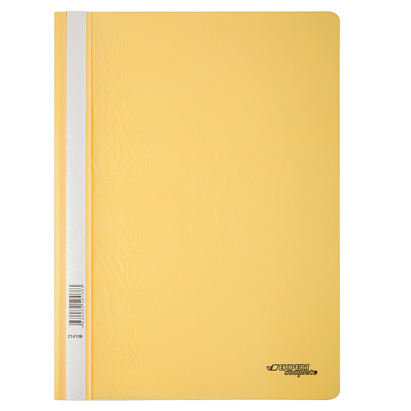 Скоросшиватель A4 140/180 мкм волокно ванильный "Expert Complete" Trend Pastel