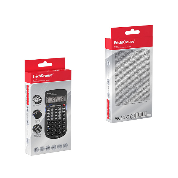 Калькулятор научный 10-разр., ErichKrause® SC-920 