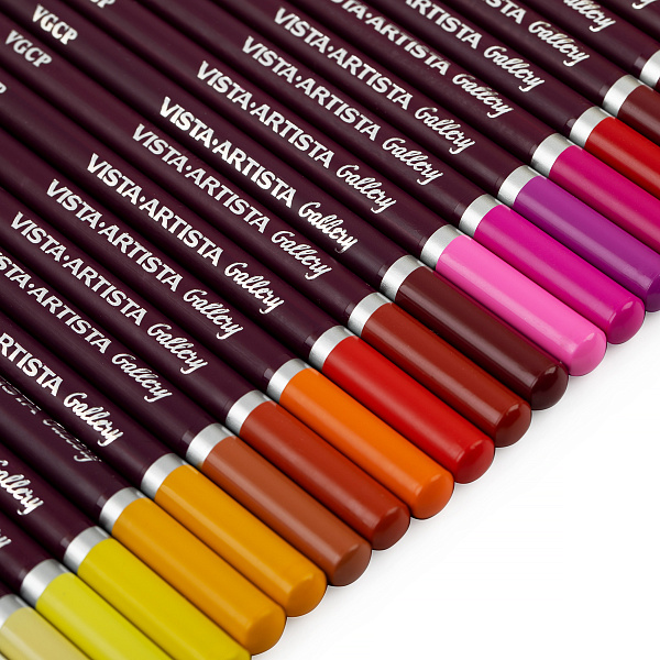 Карандаши 72 цв. "VISTA-ARTISTA" "Gallery"   заточенный, подарочная упаковка