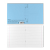 Тетрадь 48 листов в линию пластиковая обложка ErichKrause Классика CoverPrо glossy, А5+, на скобе  MIX-PACK