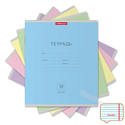 Тетрадь 12л. лин. ErichKrause® Классика ассорти