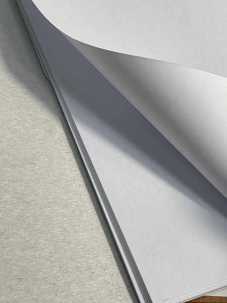 Бумага для черчения А4, 20 листов, 160г/м2, "Шаттл", без рамки, в папке