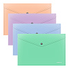Папка-конверт на кн. ErichKrause Matt Pastel Bloom, A4, непрозрачный, ассорти (в пакете по 12 шт.)