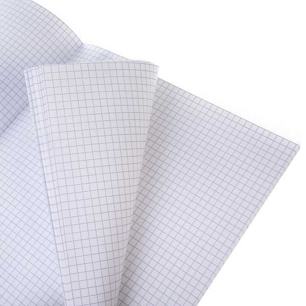 Тетрадь А4 96 л. кл. Бумвинил METALLIC Черная