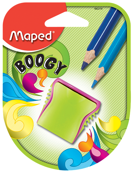 Точилка 2 отв. Maped BOOGY с конт., в блистере 