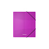 Папка для тетрадей на резинках пластиковая  ErichKrause® Diagonal Vivid, A5+, ассорти (в пакете по 4 шт.)