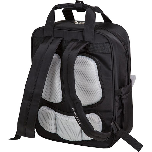 Рюкзак "deVENTE. Fluffy Ears. Rabbit" подростковый 39x32x14 см (16 л) вес 500 г, текстильный, эргономичная вентилируемая спинка и уплотненные лямки, 1 отделение на молнии с уплотненным отделением для ноутбука до 15 дюймов и книг, 1 передний карман на